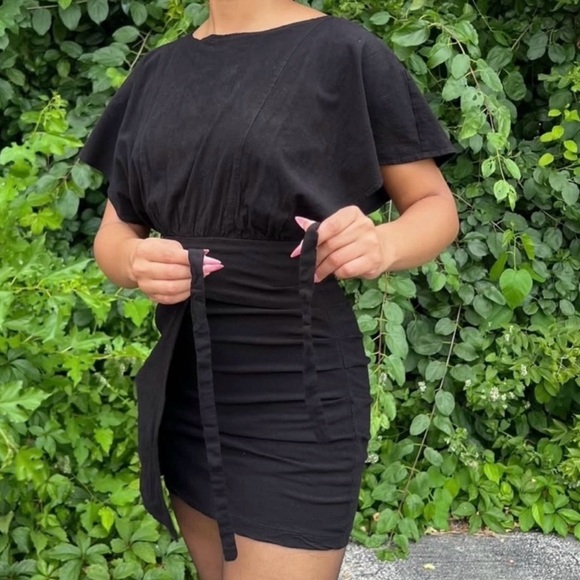 🖤🤎 Free People Rough Rider Mini Dress 🤎🖤 - Picture 5 of 6